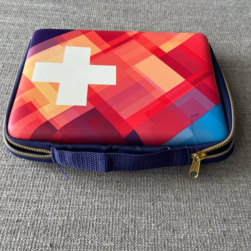 Multi-Color First Aid Tablet/Electronics Organizer Case - Picture 4 of 6